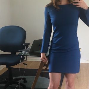 Ann Taylor long sleeve work dress